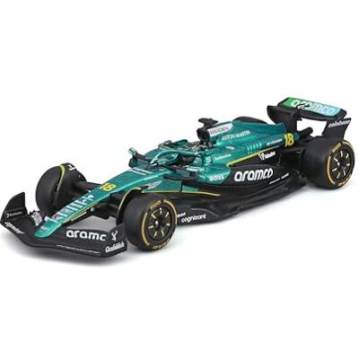 Bburago F1 Aston Martin AMR25#18 Stroll Australia GP (2025) – Modelo de Coche de Fórmula 1 Escala 1:43, Fiel Coche Coleccionable con Coche de Juguete, a Partir de 14 años () Bburago F1 Aston Martin AMR25#18 Stroll Australia GP (2025) – Modelo de Coche de Fórmula 1 Escala 1:43, Fiel Coche Coleccionable con Coche de Juguete, a Partir de 14 años ()