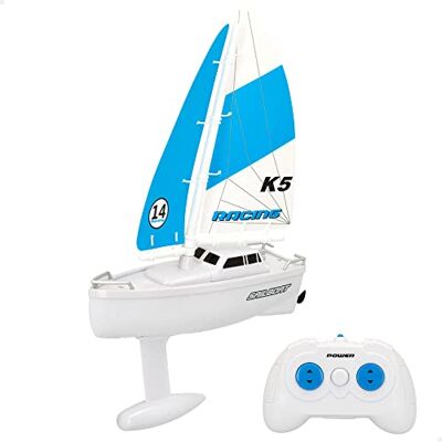 ColorBaby 49524 Velero teledirigido de Juguete, CB Toys, Barco con Control Remoto, Juegos de Agua para niños, Juguetes radiocontrol, 4 Funciones, para niños a Partir de 4 años, Regalos Infantiles ColorBaby 49524 Velero teledirigido de Juguete, CB Toys, Barco con Control Remoto, Juegos de Agua para niños, Juguetes radiocontrol, 4 Funciones, para niños a Partir de 4 años, Regalos Infantiles