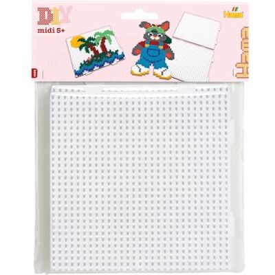Hama DAN Import Stiftplatte Quadrat, 2 Platten Zum Stecken Hama DAN Import Stiftplatte Quadrat, 2 Platten Zum Stecken