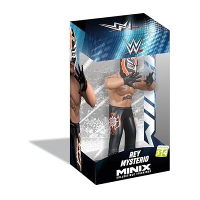 MINIX Bandai Figura WWE Rey Misterio Coleccionables para Exhibición Idea de Regalo Juguetes para Niños Y Adultos Fans De TV BANDAI MINIX Bandai Figura WWE Rey Misterio Coleccionables para Exhibición Idea de Regalo Juguetes para Niños Y Adultos Fans De TV BANDAI