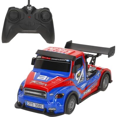 ColorBaby Speed & Go Camión radiocontrol Rally, 9 km/h, Escala 1:18, Frecuencia 27 GH.z, 4 direcciones, Colores llamativos, Coches de Carreras, Juguetes para niños + 4 años () ColorBaby Speed & Go Camión radiocontrol Rally, 9 km/h, Escala 1:18, Frecuencia 27 GH.z, 4 direcciones, Colores llamativos, Coches de Carreras, Juguetes para niños + 4 años ()