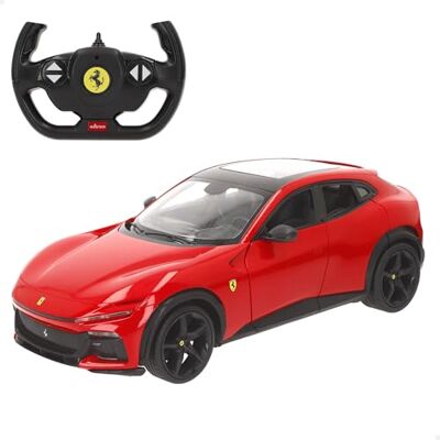 ColorBaby RASTAR Coche RC Ferrari Purosangue, Escala 1:14, Réplica Mando teledirigido, Puertas abatibles, Detalles fieles, Coches coleccionismo, para niños y niñas Desde 6 años () ColorBaby RASTAR Coche RC Ferrari Purosangue, Escala 1:14, Réplica Mando teledirigido, Puertas abatibles, Detalles fieles, Coches coleccionismo, para niños y niñas Desde 6 años ()