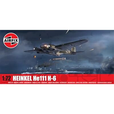 Airfix Heinkel He111 H-6 Avión Militar Airfix Heinkel He111 H-6 Avión Militar