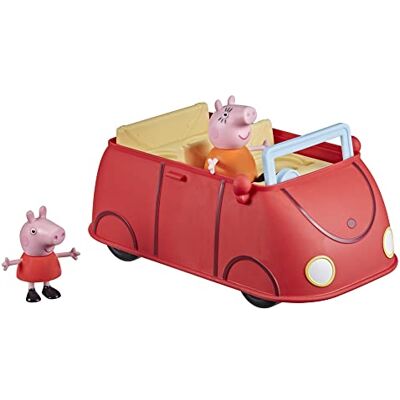 Peppa Pig Peppa's Family Coche Rojo de Juguete - Juguete Peppa Pig Peppa's Family Coche Rojo de Juguete - Juguete