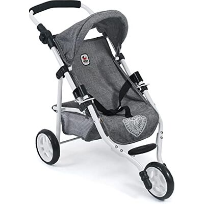 CHIC 2000 Lola Coche de paseo jogging - Carrito de juguete con toldo y arnés CHIC 2000 Lola Coche de paseo jogging - Carrito de juguete con toldo y arnés