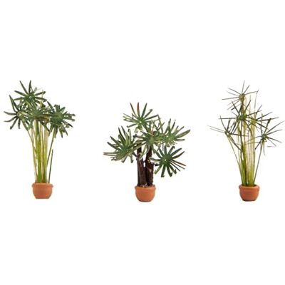 NOCH - Palms 3 Pieces Palmeras, Color Coloured () NOCH - Palms 3 Pieces Palmeras, Color Coloured ()