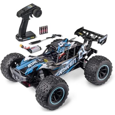 Carson 1:10 XS Ryken 100% RTR Azul – Coche teledirigido, Cochecito teledirigido, Incluye Pilas y Mando a Distancia, Todoterreno, 40 km/h, RC Outdoor Carson 1:10 XS Ryken 100% RTR Azul – Coche teledirigido, Cochecito teledirigido, Incluye Pilas y Mando a Distancia, Todoterreno, 40 km/h, RC Outdoor