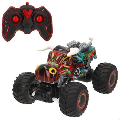 ColorBaby Speed & Go Coche teledirigido, Escala 1:16, Luz, Melodías, Efectos de Humo, 6 direcciones, 2.4 GH.z, Velocidad 8-10 km/h, Radiocontrol niño, Coches para niños, Regalos niño 4 años () ColorBaby Speed & Go Coche teledirigido, Escala 1:16, Luz, Melodías, Efectos de Humo, 6 direcciones, 2.4 GH.z, Velocidad 8-10 km/h, Radiocontrol niño, Coches para niños, Regalos niño 4 años ()