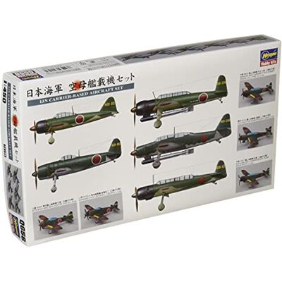 Hasegawa – 1/450 Set de aviones para portaaviones , color/modelo surtido Hasegawa – 1/450 Set de aviones para portaaviones , color/modelo surtido