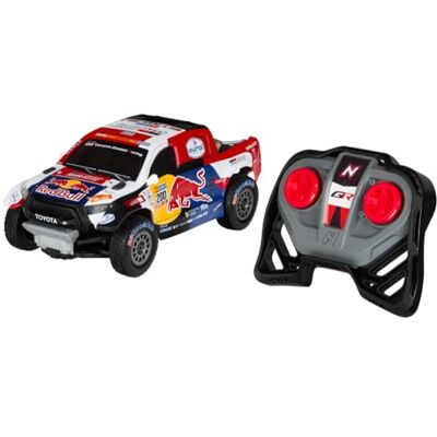 Nikko Coche teledirigido RC 10591 Night Mode Toyota Gazoo Dakar, Detalles realistas, Faros LED de 25 cm, Control Remoto de 2,4 GHz, Alcance de 40 m, para niños a Partir de 6 años, Color Azul Nikko Coche teledirigido RC 10591 Night Mode Toyota Gazoo Dakar, Detalles realistas, Faros LED de 25 cm, Control Remoto de 2,4 GHz, Alcance de 40 m, para niños a Partir de 6 años, Color Azul
