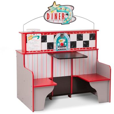 Conjunto de Cocina de Juguete en Madera Melissa & Doug - Restaurante Estrella Conjunto de Cocina de Juguete en Madera Melissa & Doug - Restaurante Estrella