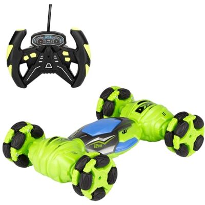 ColorBaby Speed & Go Coche teledirigido 360°, 13x19x5 cm, 4 direcciones, Incluye luz, Frecuencia 40 MHz, Carga USB, Acrobacias, Coches radiocontrol para niños, Vehículo RC, Juguetes 6 años ColorBaby Speed & Go Coche teledirigido 360°, 13x19x5 cm, 4 direcciones, Incluye luz, Frecuencia 40 MHz, Carga USB, Acrobacias, Coches radiocontrol para niños, Vehículo RC, Juguetes 6 años