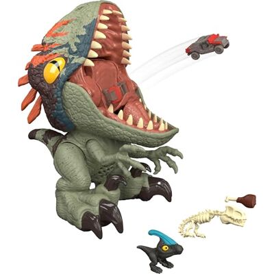 Mattel Jurassic World Rebirth Velociraptor Alimentador Feroz Mattel Jurassic World Rebirth Velociraptor Alimentador Feroz