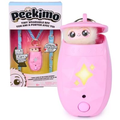 Peekimo Penny Rosa Mascota Interactiva, Juguete Niña 5 Años +100 Reac Penny es una mascota interactiva con +100 reacciones, luces y sonidos, ideal como regalo niña 5 años para llevar contigo. Peekimo Penny Rosa Mascota Interactiva, Juguete Niña 5 Años +100 Reac Penny es una mascota interactiva con +100 reacciones, luces y sonidos, ideal como regalo niña 5 años para llevar contigo.