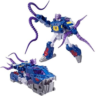 Transformers CYBERWORLD Soundwave Deep Sea Explorer, Energon Surge Figura de acción de 22,5 cm con Cambio rápido en Submarino Robots de Juguete para niños a Partir de 6 años Transformers CYBERWORLD Soundwave Deep Sea Explorer, Energon Surge Figura de acción de 22,5 cm con Cambio rápido en Submarino Robots de Juguete para niños a Partir de 6 años