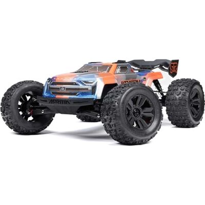 ARRMA Camión RC 1/8 Kraton 4X4 6S BLX BRUSHLESS V6 Speed Truck RTR (batería Lipo y Cargador no incluidos) (Azul/Naranja), ARRMA Camión RC 1/8 Kraton 4X4 6S BLX BRUSHLESS V6 Speed Truck RTR (batería Lipo y Cargador no incluidos) (Azul/Naranja),