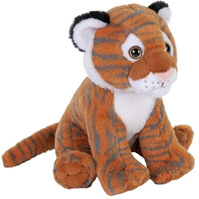 WILD REPUBLIC Earthkins Mini Tigre, Peluche, 20 cm, Juguete de Peluche, Respetuoso con el Medio Ambiente WILD REPUBLIC Earthkins Mini Tigre, Peluche, 20 cm, Juguete de Peluche, Respetuoso con el Medio Ambiente