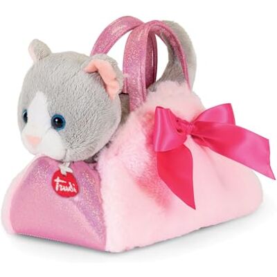 Trudi Gato Pink Fashion Bag M Peluches Decorativos Juegos Idea de Regalo XS cm Medida 15x20x11 Fashion Pets Modelo Trudi Gato Pink Fashion Bag M Peluches Decorativos Juegos Idea de Regalo XS cm Medida 15x20x11 Fashion Pets Modelo
