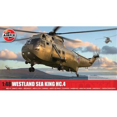 Airfix Westland Sea King HC4, Avión para Mayores de 8 años Airfix Westland Sea King HC4, Avión para Mayores de 8 años