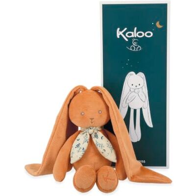 KALOO , Lapinoo Peluche Conejo Bebé, Albaricoque, 35 cm Desde el Nacimiento, Pana Muy Suave, Orejas Largas para Atar, Pañuelo Estampado, Caja Regalo Personalizable, Lavable a 30 °C KALOO , Lapinoo Peluche Conejo Bebé, Albaricoque, 35 cm Desde el Nacimiento, Pana Muy Suave, Orejas Largas para Atar, Pañuelo Estampado, Caja Regalo Personalizable, Lavable a 30 °C