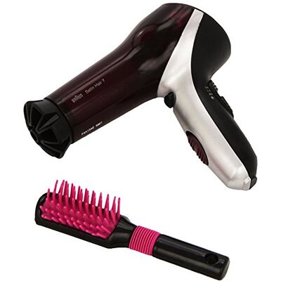 Theo Klein Braun secador de Pelo Braun satín Hair 7" con Cepillo Gratuito, Juguete. Theo Klein Braun secador de Pelo Braun satín Hair 7" con Cepillo Gratuito, Juguete.