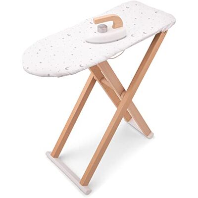 Woet ® Tabla de Planchar de Juguete de Madera para Niños Juguete del Hogar de Imitación Juguete de Imitación A Partir de 3 Años Woet ® Tabla de Planchar de Juguete de Madera para Niños Juguete del Hogar de Imitación Juguete de Imitación A Partir de 3 Años