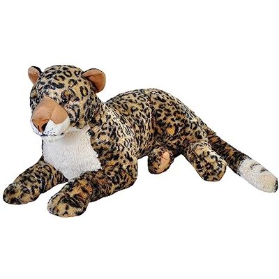 WILD REPUBLIC Cuddlekins Jumbo, Leopardo, Animales de Peluche, 76 cm, Regalo Recién Nacido, Peluches para Niños, Juguete de Peluche, Peluches para Niñas, Elaborado con Botellas Recicladas WILD REPUBLIC Cuddlekins Jumbo, Leopardo, Animales de Peluche, 76 cm, Regalo Recién Nacido, Peluches para Niños, Juguete de Peluche, Peluches para Niñas, Elaborado con Botellas Recicladas
