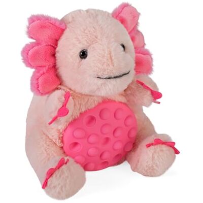 WILD REPUBLIC Poppykins-Mini Axolotl, Stuffed Animal, 19 cm, Plush Toy, Fill is Spun Recycled Water Bottles WILD REPUBLIC Poppykins-Mini Axolotl, Stuffed Animal, 19 cm, Plush Toy, Fill is Spun Recycled Water Bottles