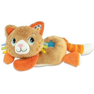 Clementoni Roby Ron Ron Gato de Peluche Interactivo Que simula el roneo, melodías y Sonidos de la Naturaleza, Desarrollo multisensorial, Regalo recién Nacidos, 100% Lavable (Pilas Clementoni Roby Ron Ron Gato de Peluche Interactivo Que simula el roneo, melodías y Sonidos de la Naturaleza, Desarrollo multisensorial, Regalo recién Nacidos, 100% Lavable (Pilas