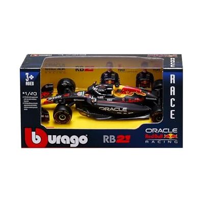 Bburago F1 Red Bull Racing RB21 2025#1 Verstappen, Coche diecast a Escala 1:43 con Detalles auténticos, réplica F1 Red Bull, decoración Oficial, Edad Recomendada 3+ años Bburago F1 Red Bull Racing RB21 2025#1 Verstappen, Coche diecast a Escala 1:43 con Detalles auténticos, réplica F1 Red Bull, decoración Oficial, Edad Recomendada 3+ años