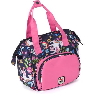 CHIC2000 Bolsa de pañales azul unicornio para muñecas - Accesorios para muñecas CHIC2000 Bolsa de pañales azul unicornio para muñecas - Accesorios para muñecas