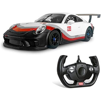Mondo Motors, Porsche 911 GT3 Cup, Modelo de Escala 1: 14, hasta 10 km/h de Velocidad, Coche de Juguete para niños Mondo Motors, Porsche 911 GT3 Cup, Modelo de Escala 1: 14, hasta 10 km/h de Velocidad, Coche de Juguete para niños