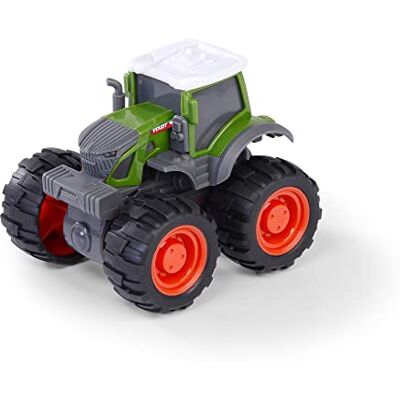 Dickie Toys Tractor de Juguete Fendt Monster Truck, (9 cm), Tractor Infantil con Motor de fricción, tracción de Cuatro Ruedas y neumáticos XXL, para niños a Partir de 3 años Dickie Toys Tractor de Juguete Fendt Monster Truck, (9 cm), Tractor Infantil con Motor de fricción, tracción de Cuatro Ruedas y neumáticos XXL, para niños a Partir de 3 años