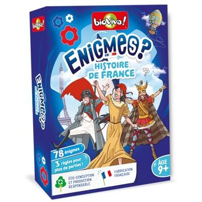Juego de descubrimiento de la naturaleza de Bioviva - Enigmas históricos Juego de descubrimiento de la naturaleza de Bioviva - Enigmas históricos