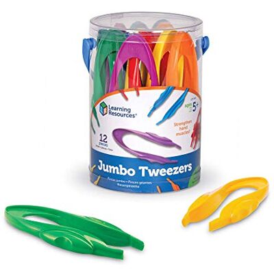 Pinzas Jumbo de Learning Resources - Pinzas Pinzas Jumbo de Learning Resources - Pinzas