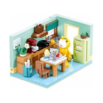 Sluban Garfield Juego de construcción, 194 Piezas, Figura incluida, para niños de 6 a 12 años Sluban Garfield Juego de construcción, 194 Piezas, Figura incluida, para niños de 6 a 12 años