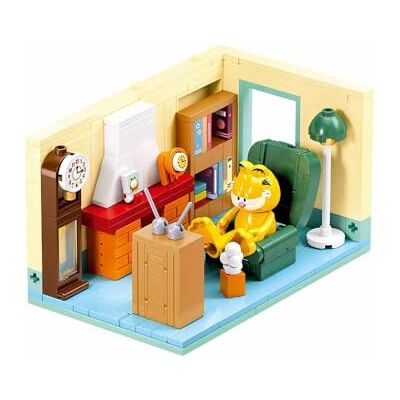 Sluban Garfield Salón, Juego de construcción, 219 Piezas, Figura incluida, para niños de 6 a 12 años Sluban Garfield Salón, Juego de construcción, 219 Piezas, Figura incluida, para niños de 6 a 12 años