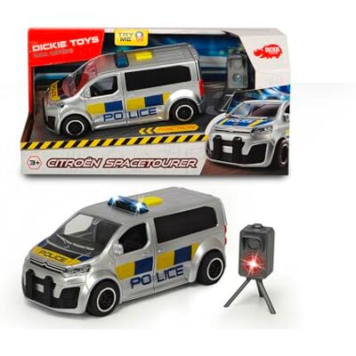 Dickie Toys Simba Dickie Sos Citroen Spacetourer, 15, Escala 1:32, Luces y Sonidos, Try Me, Multicolor, 4006333060250 Dickie Toys Simba Dickie Sos Citroen Spacetourer, 15, Escala 1:32, Luces y Sonidos, Try Me, Multicolor, 4006333060250