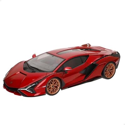 Bburago Burago- 1:18 Lamborghini Sian FKP 37 2020 Red Maqueta Coche, Color (78094) Bburago Burago- 1:18 Lamborghini Sian FKP 37 2020 Red Maqueta Coche, Color (78094)