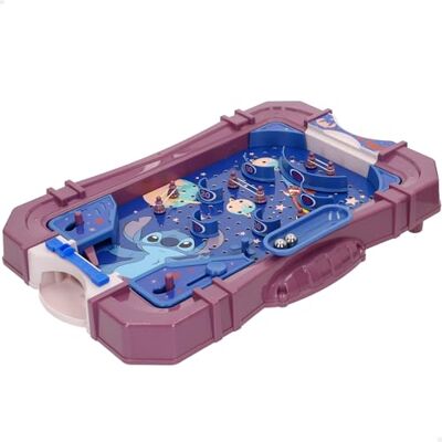 ColorBaby Stitch Pinball de Mesa Stitch, 26x38x8 cm, 2 lanzadores, 2 Bolas metálicas, Diseño Compacto, Juguete Educativo, para niños Desde 4 años, Mejora coordinación y Habilidad Manual () ColorBaby Stitch Pinball de Mesa Stitch, 26x38x8 cm, 2 lanzadores, 2 Bolas metálicas, Diseño Compacto, Juguete Educativo, para niños Desde 4 años, Mejora coordinación y Habilidad Manual ()