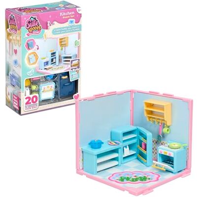 Bizak Suite Spaces Diseña tu Cocina, Set DIY Modular Personalizable con Muebles y Accesorios, Incluye 20 Accesorios y Papeles Decorativos, para niñas Desde 6 años () Bizak Suite Spaces Diseña tu Cocina, Set DIY Modular Personalizable con Muebles y Accesorios, Incluye 20 Accesorios y Papeles Decorativos, para niñas Desde 6 años ()