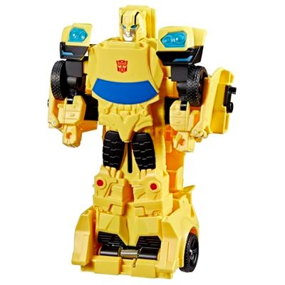Transformers Smash Changers, Figura de acción de Bumblebee, Se Convierte de Robot en Coche, A Partir de 6 años Transformers Smash Changers, Figura de acción de Bumblebee, Se Convierte de Robot en Coche, A Partir de 6 años