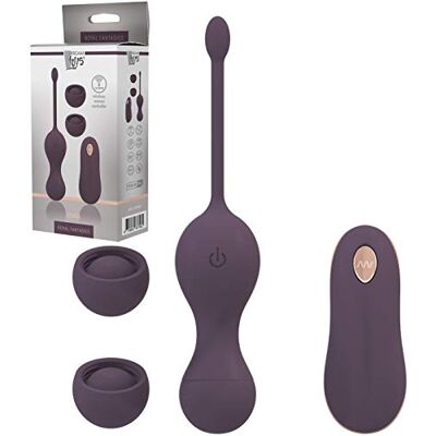 DREAM TOYS Royal Fantasies Bolas Chinas Remoto Iduna Recargable Lila 220 gr DREAM TOYS Royal Fantasies Bolas Chinas Remoto Iduna Recargable Lila 220 gr
