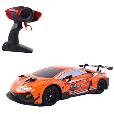 TURBO CHALLENGE Lamborghini GT3 Racing RC Prestige Coche de Control Remoto Naranja 1/16 Pilas no Incluidas Plástico A Partir de 6 años TURBO CHALLENGE Lamborghini GT3 Racing RC Prestige Coche de Control Remoto Naranja 1/16 Pilas no Incluidas Plástico A Partir de 6 años