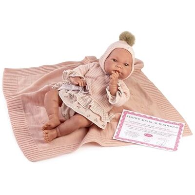 MUÑECAS ANTONIO JUAN S.L. Sweet Reborn nica con toquilla MUÑECAS ANTONIO JUAN S.L. Sweet Reborn nica con toquilla