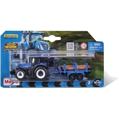 Maisto 1/72 Fresh Metal Granja Tractor con Remolque Fendt/Massey Fergusson/NH Surtido - Maisto 1/72 Fresh Metal Granja Tractor con Remolque Fendt/Massey Fergusson/NH Surtido -