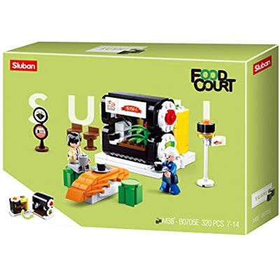 Sluban - Food Court-Sushi House, , Multicolor Sluban - Food Court-Sushi House, , Multicolor