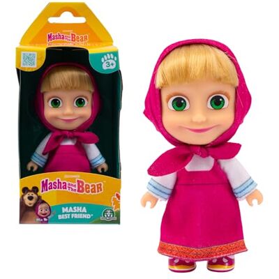 Giochi Preziosi Masha & Michka, Muñeca de 12 cm, Coleccionable, Modelo de Verano de Juguetes para niños a Partir de 3 años, MHA001 Giochi Preziosi Masha & Michka, Muñeca de 12 cm, Coleccionable, Modelo de Verano de Juguetes para niños a Partir de 3 años, MHA001