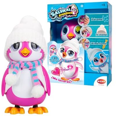 Bizak Salva al Pingüino Rosa, Mascota Interactiva para niños y niñas, con un unboxing y Experiencia de Limpieza, cuida de Sus Necesidades y mantenlo Feliz (62008650) Bizak Salva al Pingüino Rosa, Mascota Interactiva para niños y niñas, con un unboxing y Experiencia de Limpieza, cuida de Sus Necesidades y mantenlo Feliz (62008650)