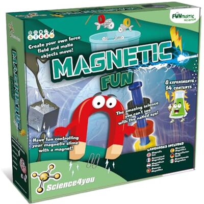 Science4you Invenciones Magnéticas para Niños Kit de Ciencia con Imanes, Juguetes Magnéticos, Cubos y Masilla, 6 Experimentos y 14 Contenidos, Juegos de Slime, Regalos para Niños y Niñas 8 9 10 11+ Science4you Invenciones Magnéticas para Niños Kit de Ciencia con Imanes, Juguetes Magnéticos, Cubos y Masilla, 6 Experimentos y 14 Contenidos, Juegos de Slime, Regalos para Niños y Niñas 8 9 10 11+
